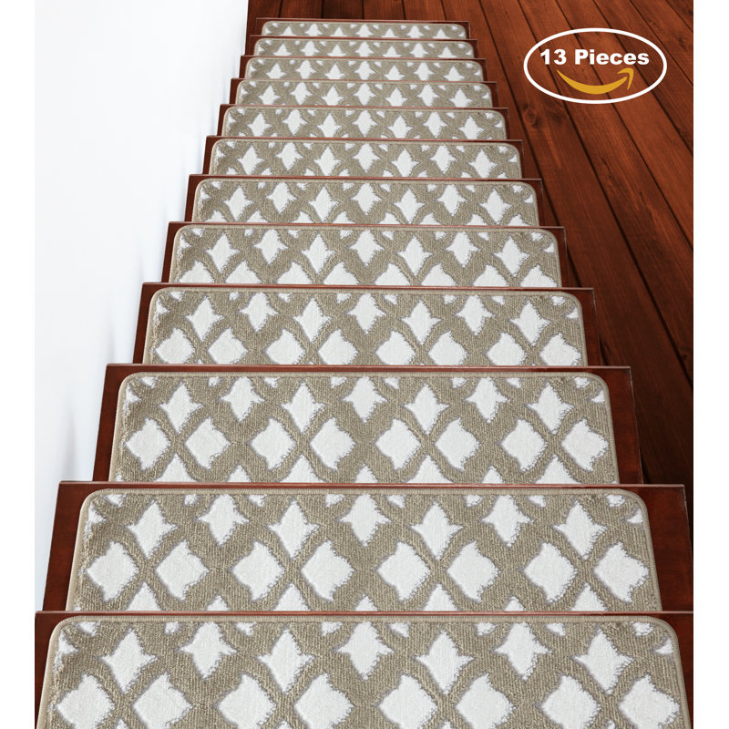 Tapis d'escalier Salas, Beige