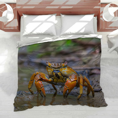 Crab Wildlife Cotton Blend Comforter