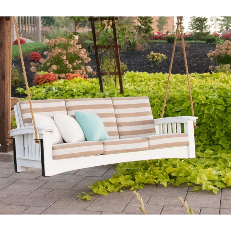 Balancelle Omar, Spectre Sunbrella® coriandre, Blanc