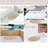 Allure 100 % Cotton Bath Rug - Machine Washable, Quick Dry, Absorbent - 5 Piece Set-54247011