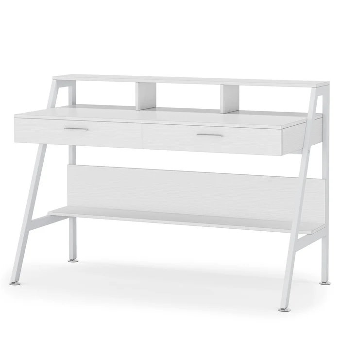 Bureau avec tablette de rangement - Bureau d'écriture polyvalent pour le bureau personnel | Idée de cadeau