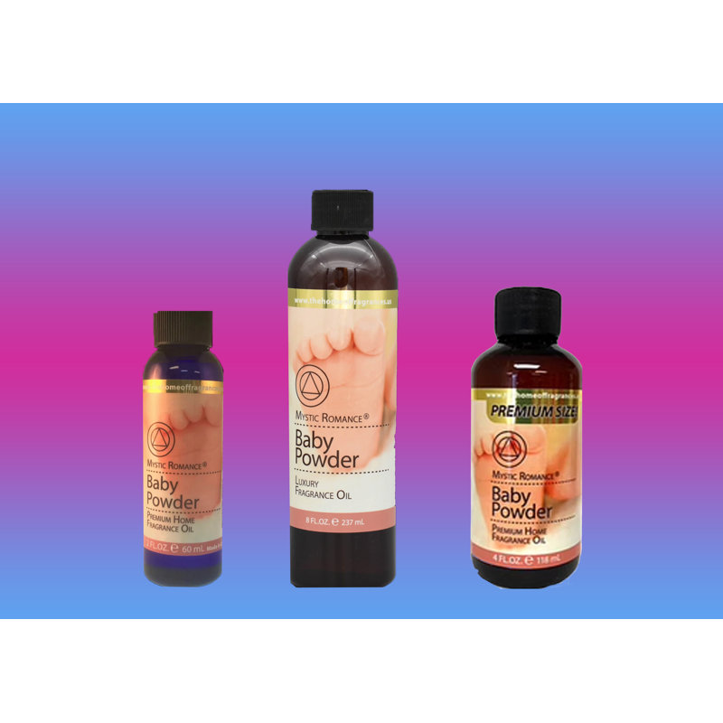 Ensemble de 8 huiles et parfums pour bébé en poudre
