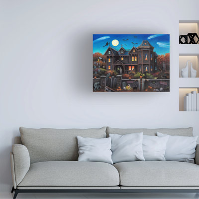 Bolog John Zaccheo Haunted Mansion Canvas Art