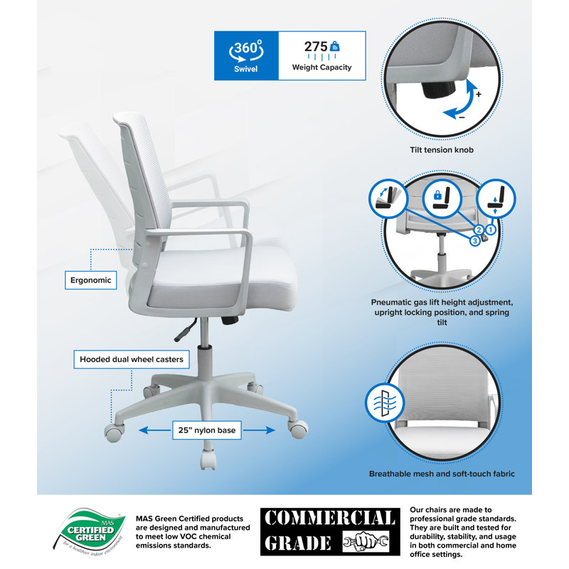Boss All Grey Task Chair