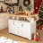 55.7'' Multifunctional Kitchen Island with Dual Drop Leaf, Power Outlet, and Ample Storage for Dining, Cooking, or Work-18256216