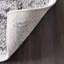 Tapis gris délavé à médaillons tissé à la machine de style traditionnel Fullwood-980587899