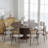 Solid Wood Dining Table Round Pedestal Kitchen Table-18914242-18914238