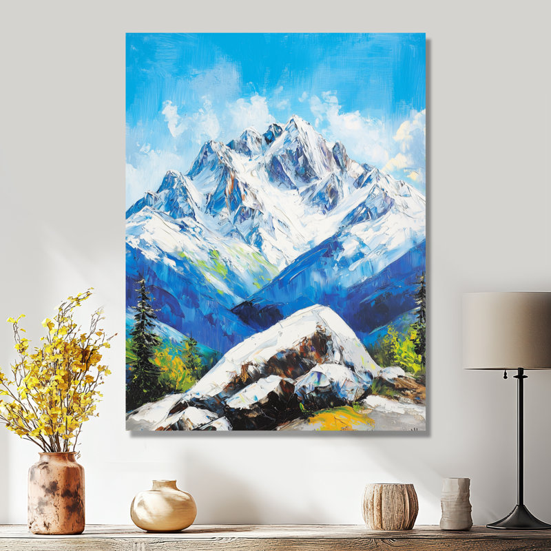 Impression murale Rocky Mountain Majesty II - Colorado, H 32 po x l 24 po, Toile tendue, Ne s’applique pas