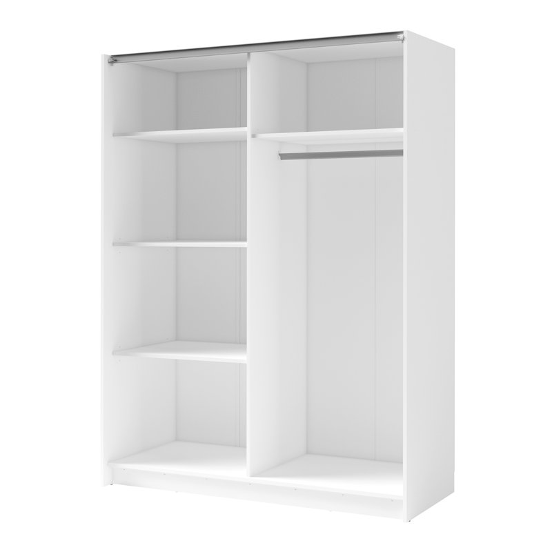 Dalia 2 Door Manufactured Wood Wardrobe