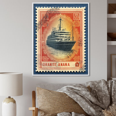 " Vintage Postal Stamo RMS Titanic "