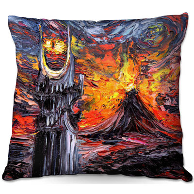 Reversible Throw Pillow