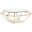 Table basse avec cadre Euclide