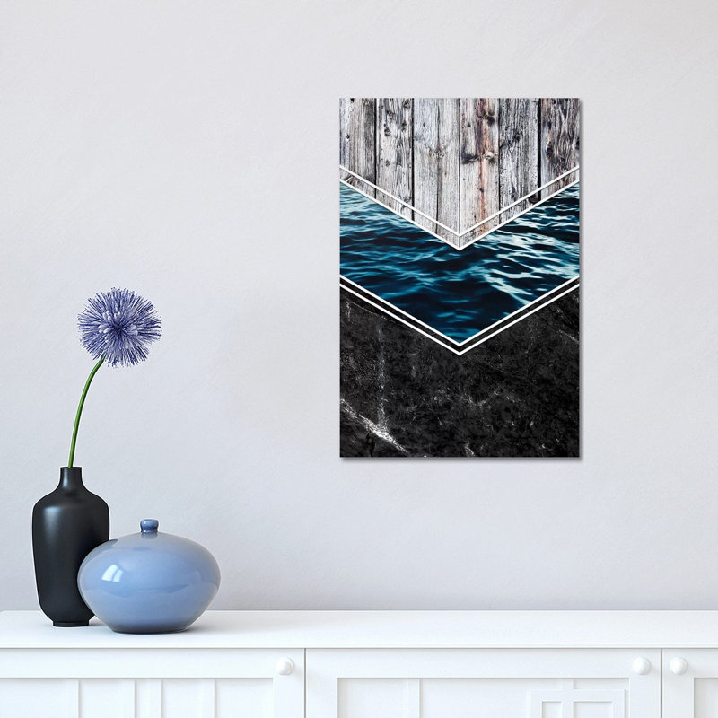 Striped Materials Of Nature IV by Nicklas Gustafsson - Wrapped Canvas Print, 30.48 cm H x 45.72 cm W