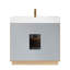 Beira Single Bathroom Vanity with Composite Top-70529800-70529801-130019614
