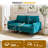 Dotson 58" Velvet Round Arm Sofa Loveseat-1233094834