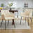 Wylee 18.7" H Upholstered Dining Armchair with Metal Legs-358747087