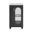 Meuble-lavabo de 20 po avec lavabo, tablette à deux niveaux, tablette réglable