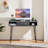 Kemah Wooden Computer Desk Rectangle Laptop Desk with Drawer and Open Shelf-478398009