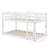 Wood Twin Over Twin Low Bunk Bed With Ladder-1014742008