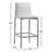Misa Upholstered Counter Stool with Metal Frame-576239164-576239161