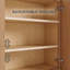 Ensemble d'armoires de cuisine modulaires 3 x 24 po (total 72 po), cadres et tiroirs en bois massif, placage de chêne blanc, fabrication en contreplaqué, charnières et glissières à fermeture en douceur