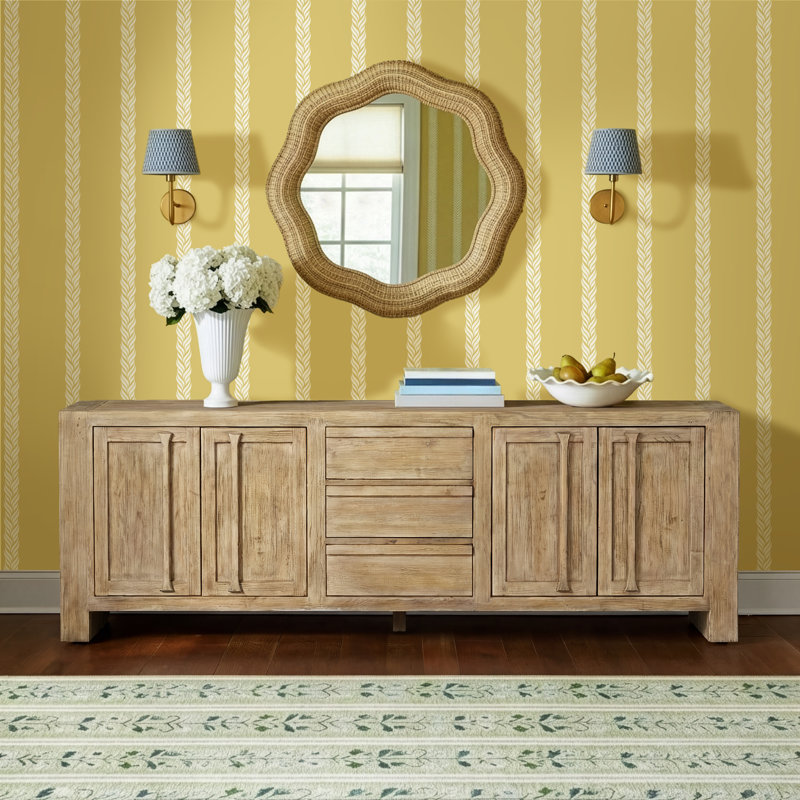 94'' Solid Wood Sideboard