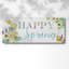Joyeux printemps sur toile, art textuel-94738554