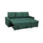 Canapé-lit modulaire convertible en forme de L, mobilier d'appoint élégant, canapé-lit escamotable pour petits espaces et salons-112053085