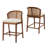 Wood Frame Upholstered Barstool-135753040-135753043
