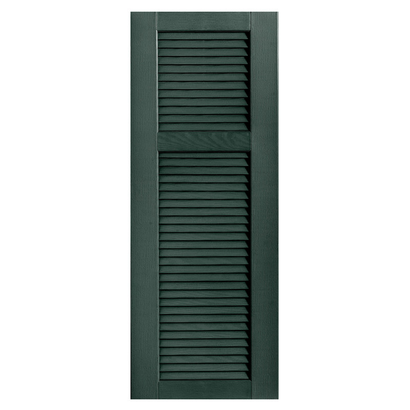 Paire de volets à persienne droite, Pin, 18 po, 28 po