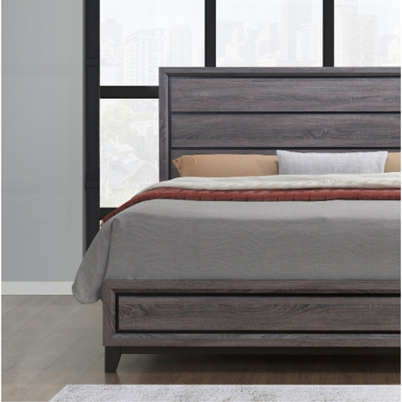 GRAND LIT MIRAGE GRIS