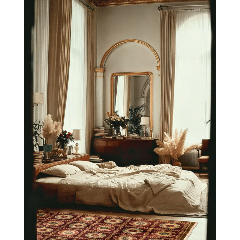 British Raj Red Rug 8'10" x 12'2"