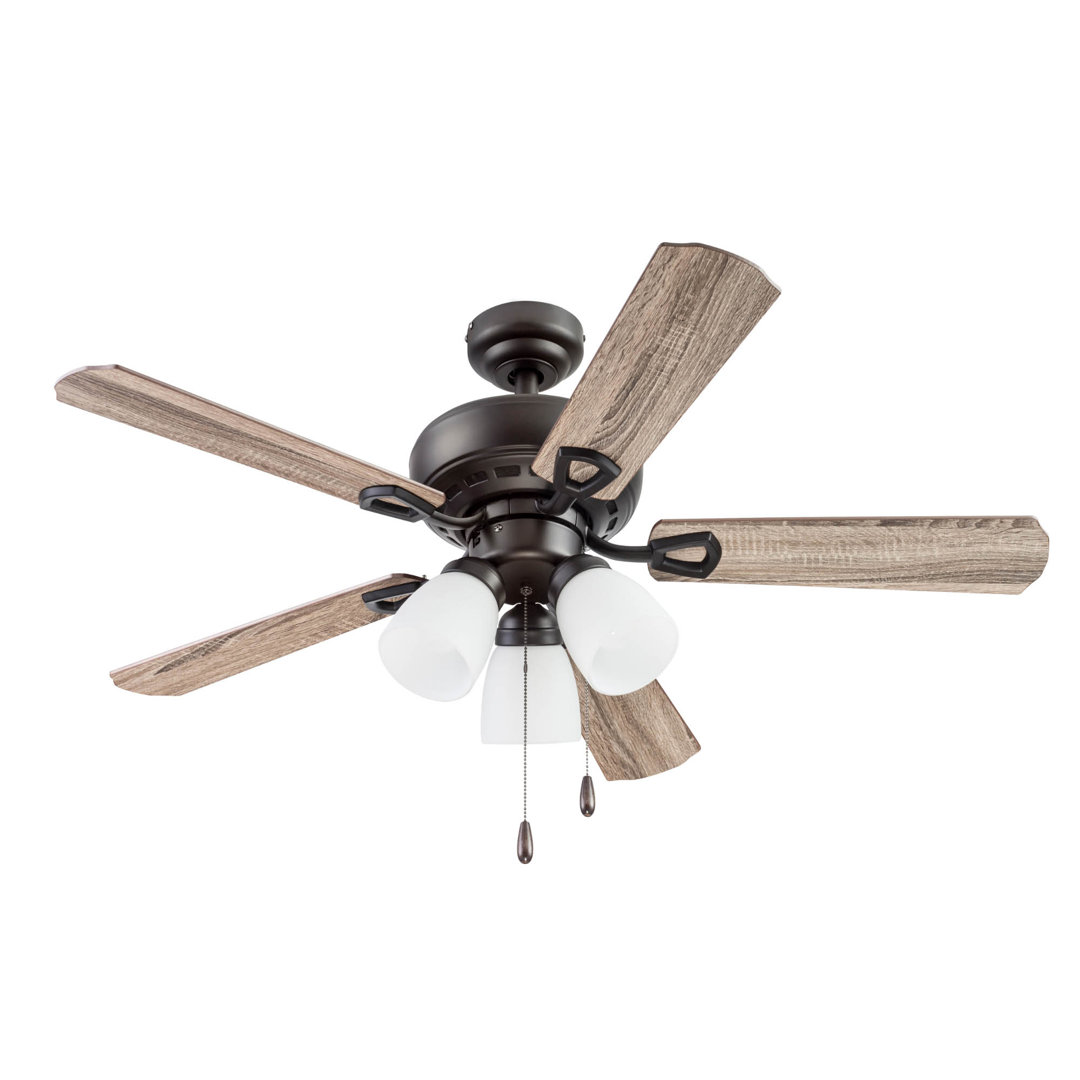 Miller Park 44'' Ceiling Fan with Light Kit Prominence Home 