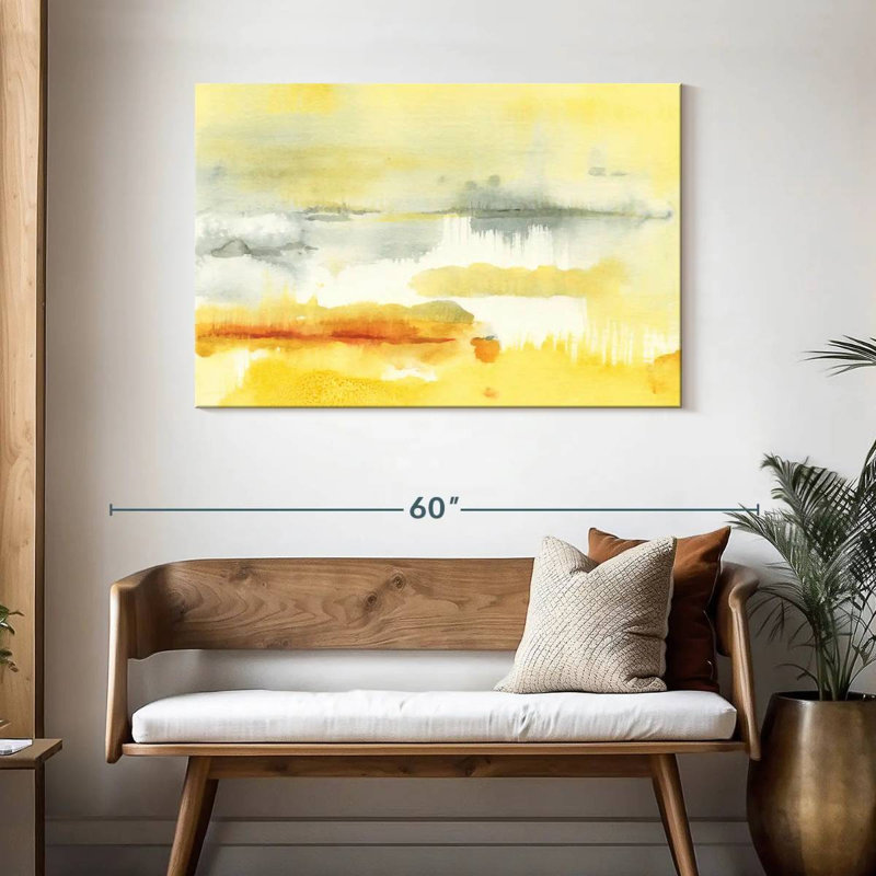 Avery Saffron, 30" H x 45" W