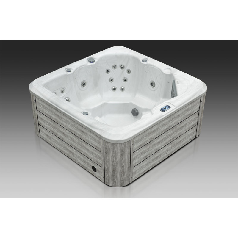 Spa Dothan Hawk pour 4 personnes avec conception compacte et jets d'eau