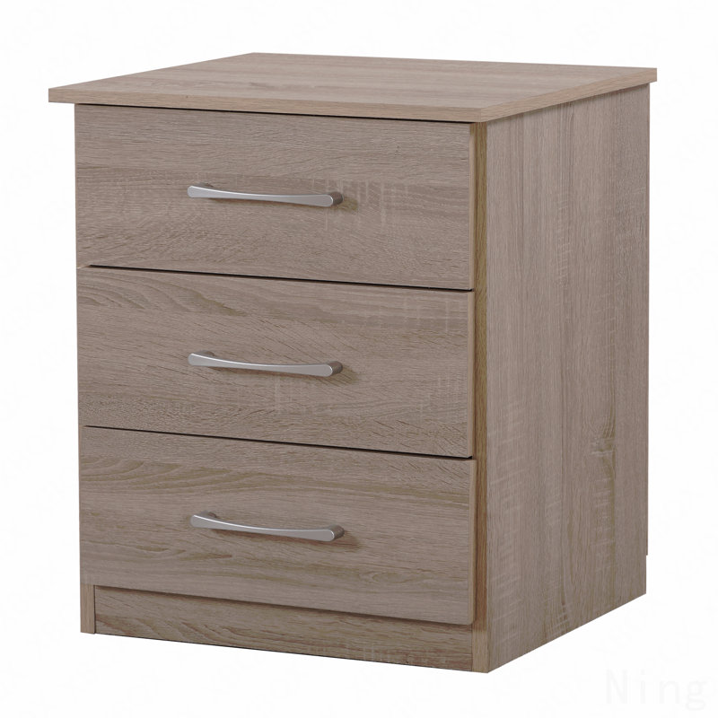 Table de chevet contemporaine en bois Sandle