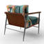 Chaise rembourrée Darron-1451931573