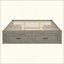 Lit plateforme avec 6 tiroirs de rangement-265474971-265474969