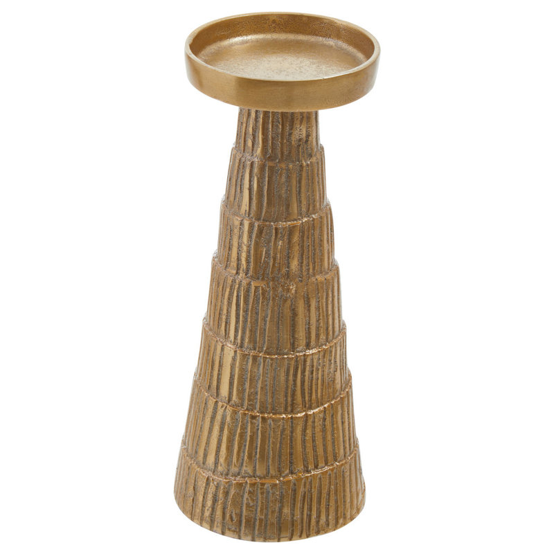 Azraf Metal Tabletop Tealight Holder, 23cm H x 9cm W x 9cm D