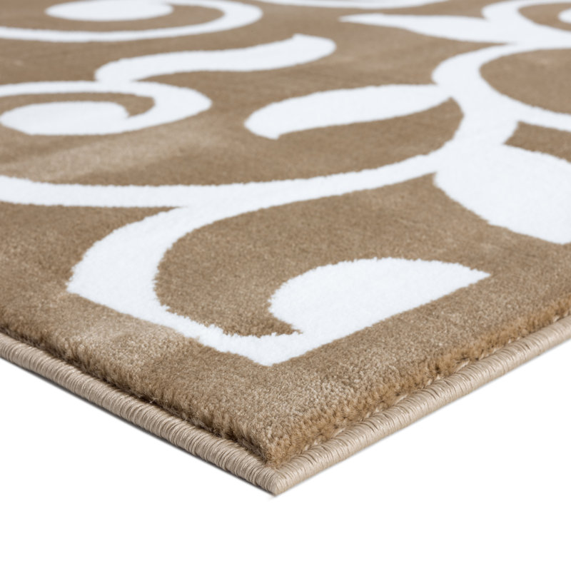 Tapis beige, Rectangle 2 pi x 3 pi