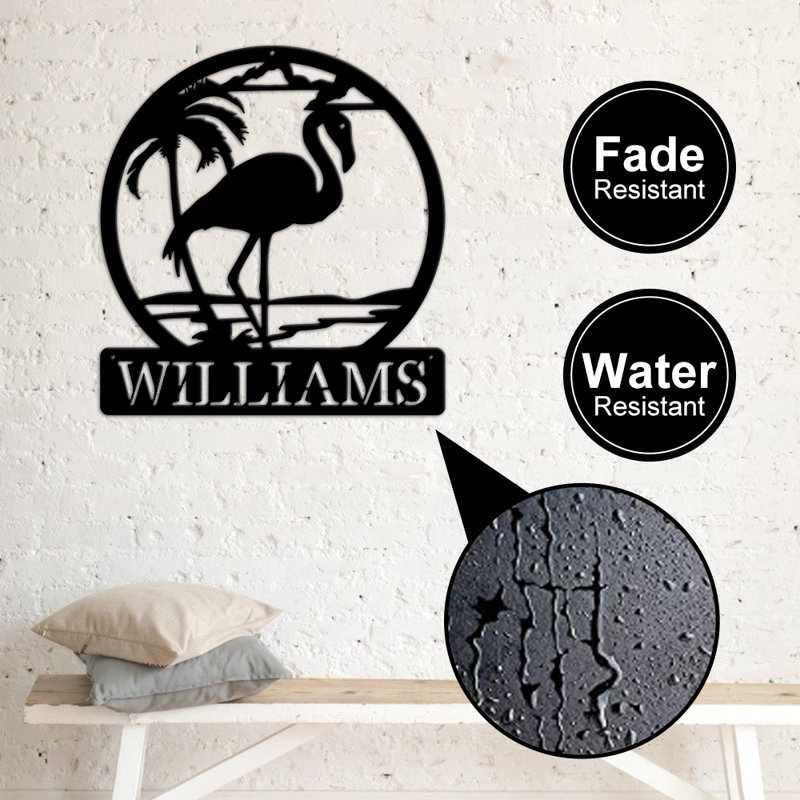 Plaque et plaque Brallan Flamingo, Oui