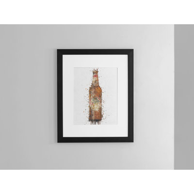 Beer Bottle - Single Picture Frame Print