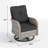 4-Piece Outdoor Wicker Swivel Rocking Chairs With Cushioned Seats-723298925