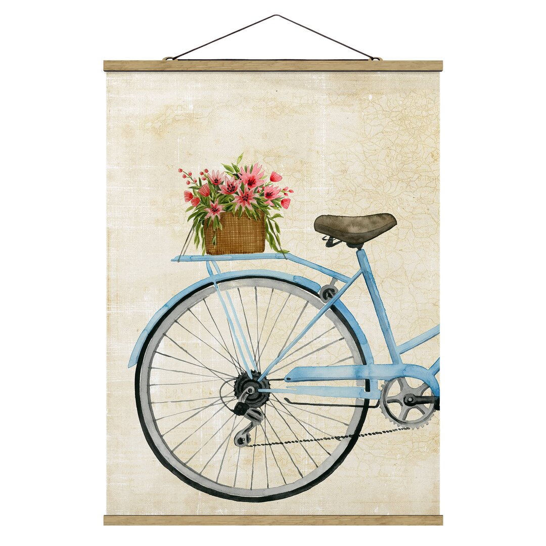 Stoffbild Flower Courier II