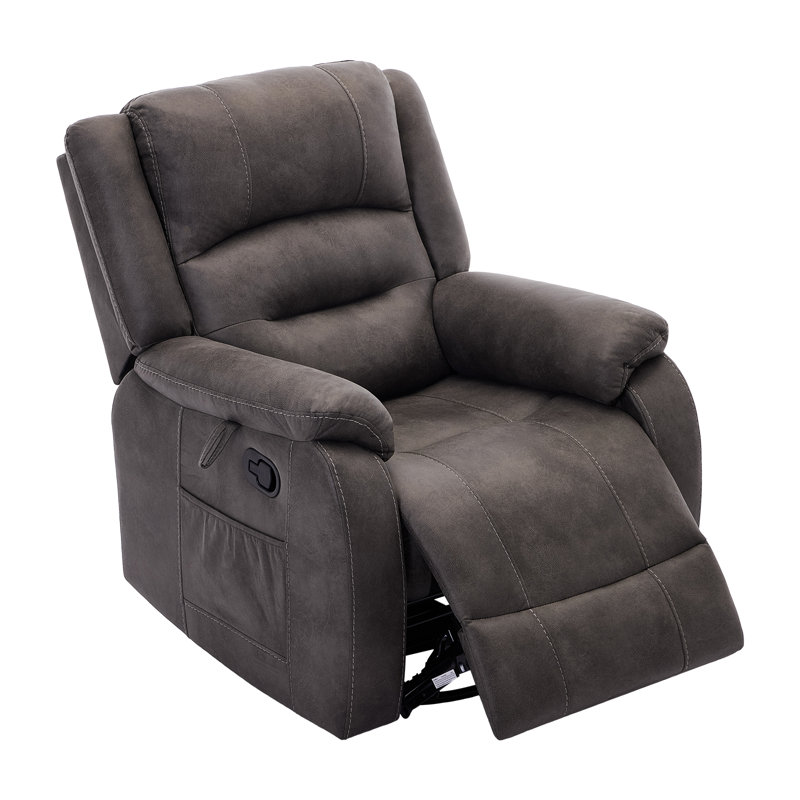 Fauteuil inclinable avec massage et chauffage Michalski, Gris