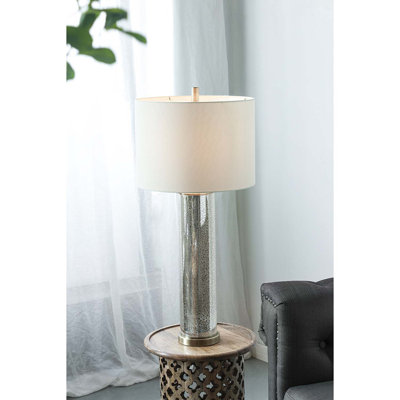 Lampe de table 35 "or antique