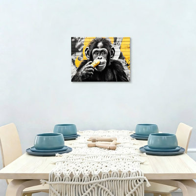 Art mural sur toile, art mural moderne, art contemporain pour salle de bain, l 16 po x l 20 po