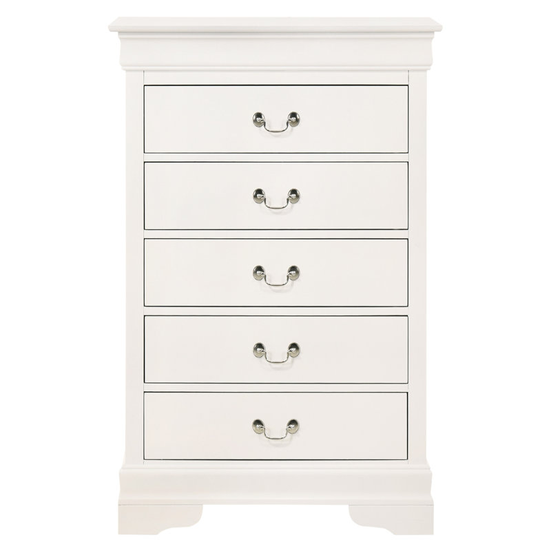 Commode Louisphillipe, blanc, Blanc