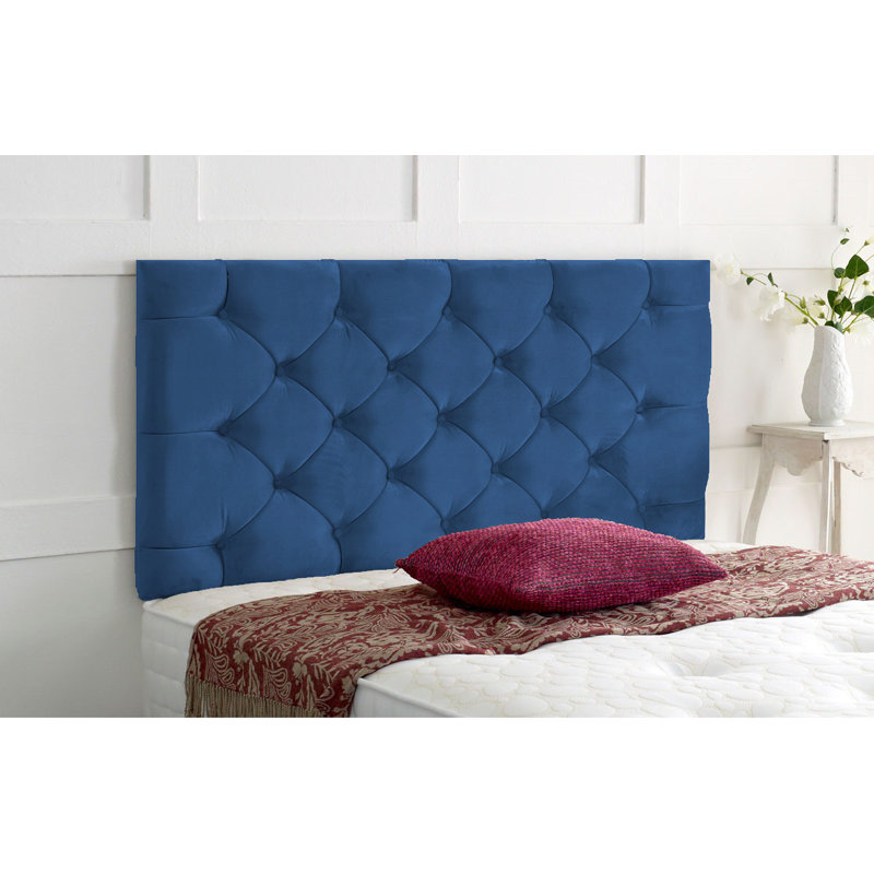 Upholstered Headboard, Kingsize (5'), Blue