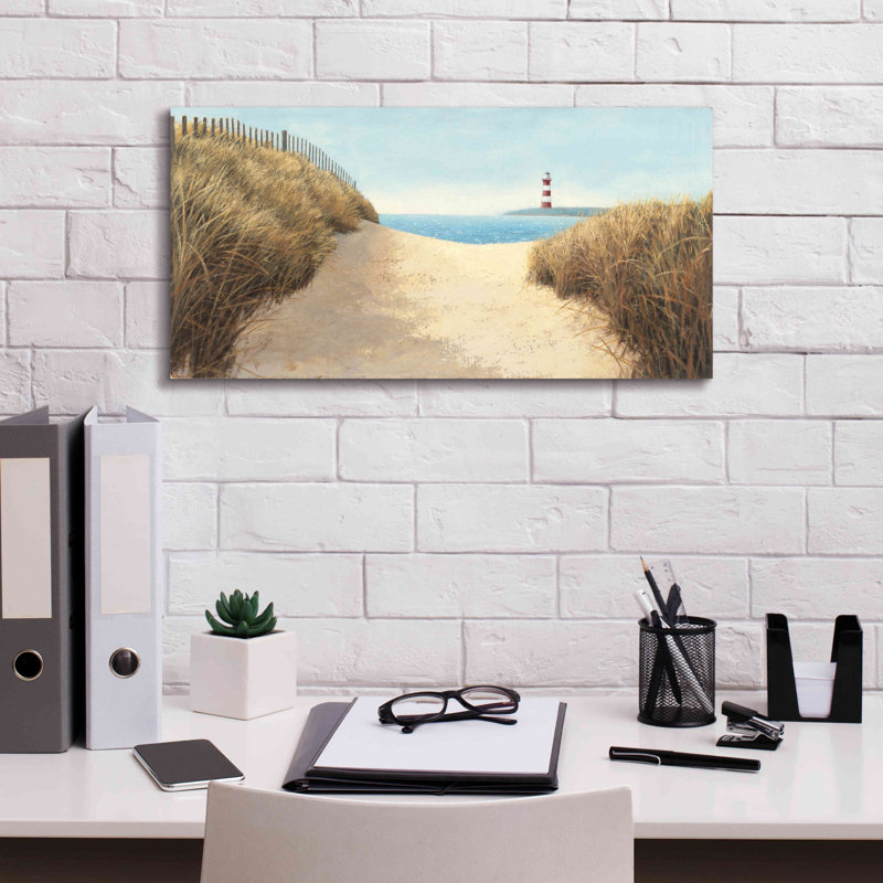 Morrie Beach Path Panneau I, H 12 po x l 24 po x P 0,75 po